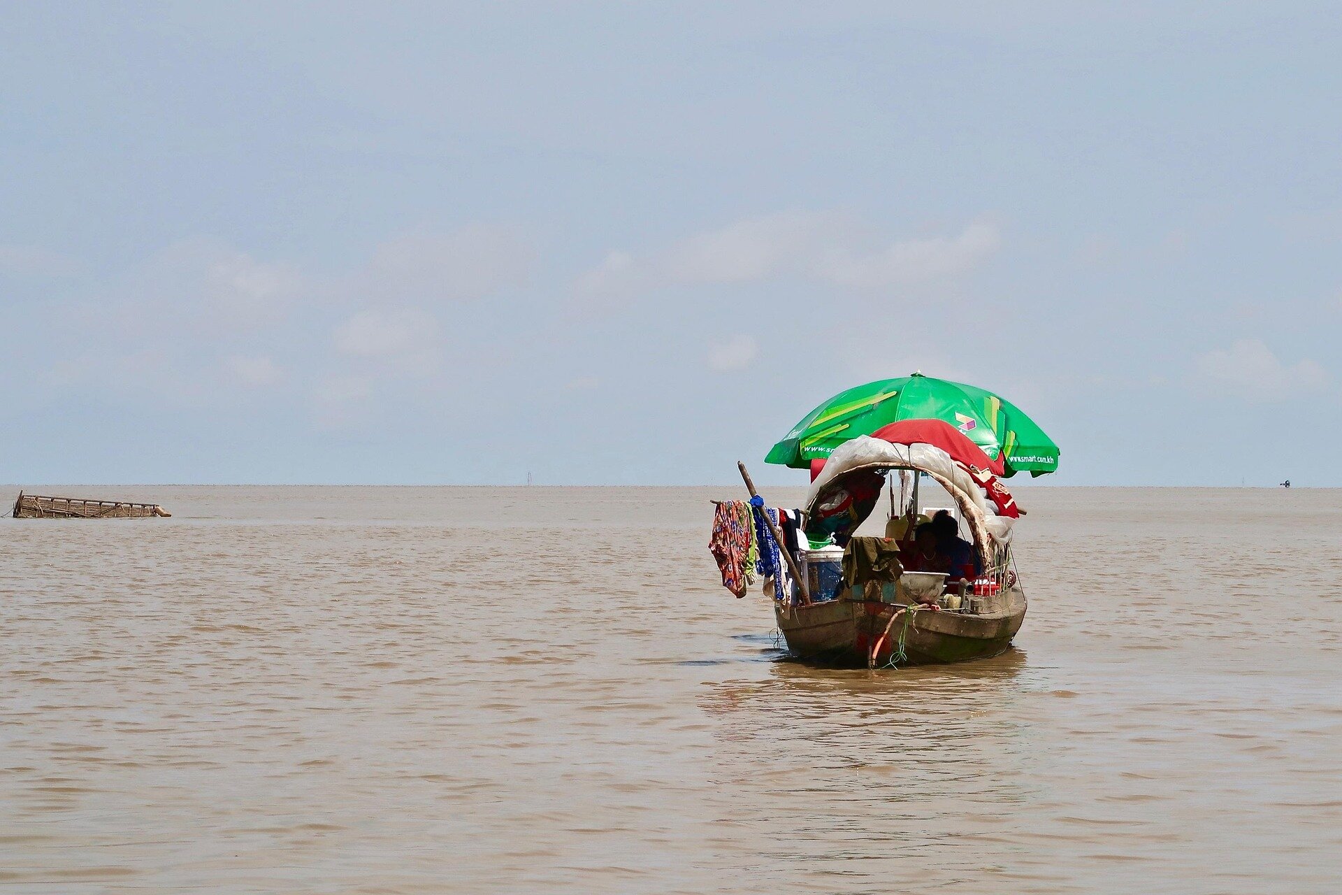 Tonle Sap Lake Boat, Siem Reap, Cambodia